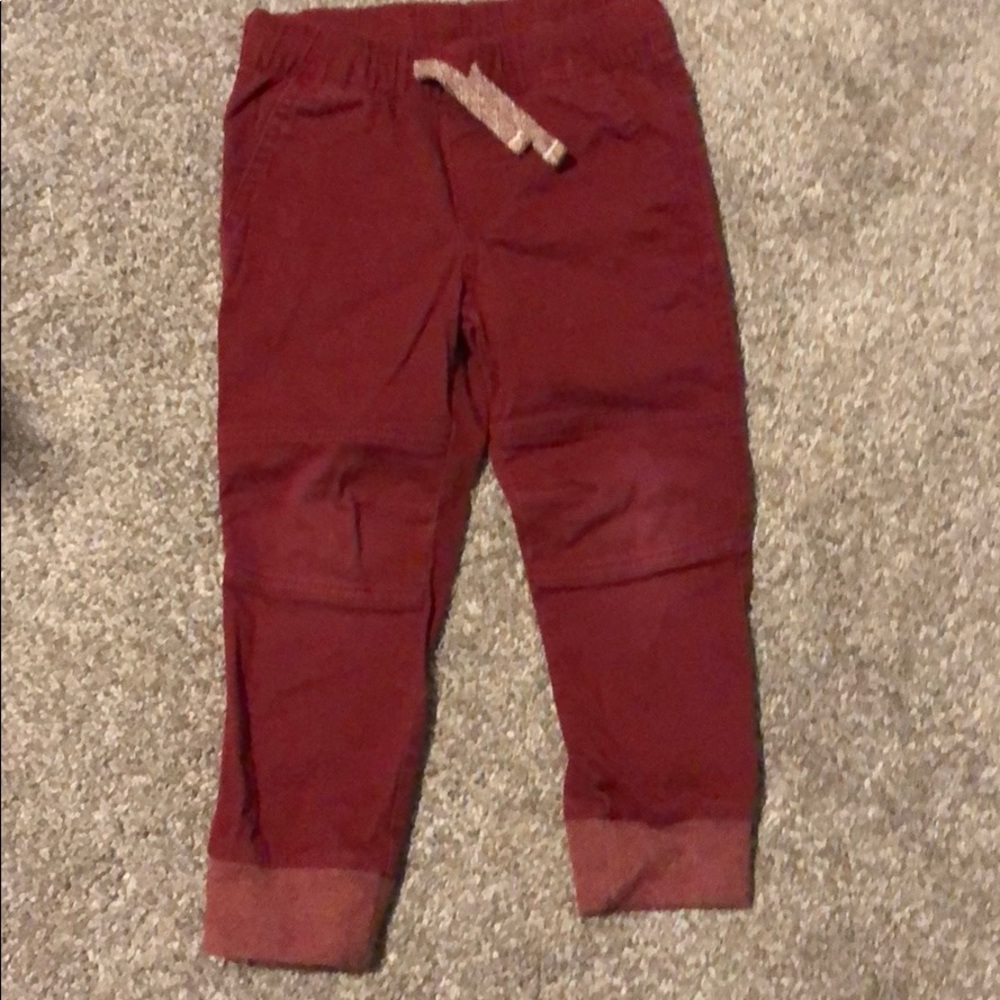 Maroon joggers